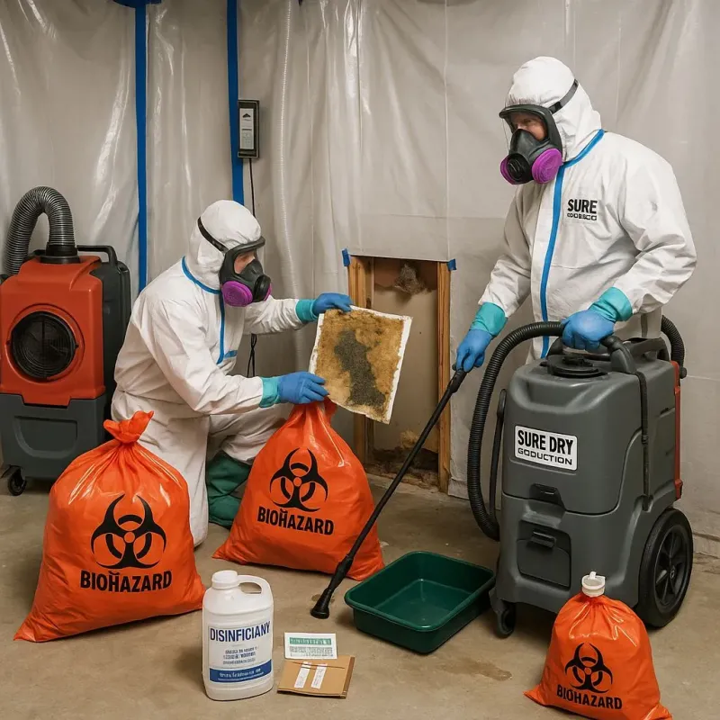 Contaminated Water Handling Protocols process in Ellsworth, KS